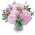 A bouquet of hydrangeas